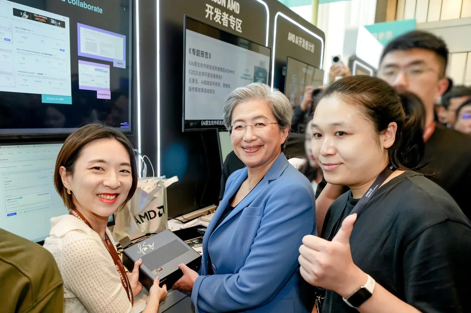 MINISFORUM AI Agent Solutions Stunned at AMD AI Developer Day 2026