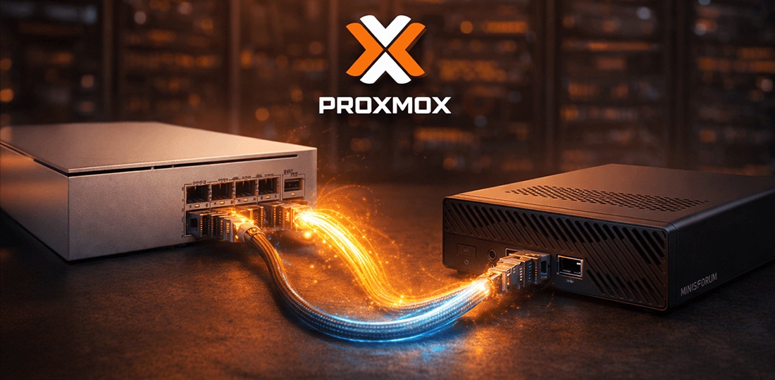 Minisforum MS-A2: Getting the 10 Gbit SFP+ Port Working in Proxmox