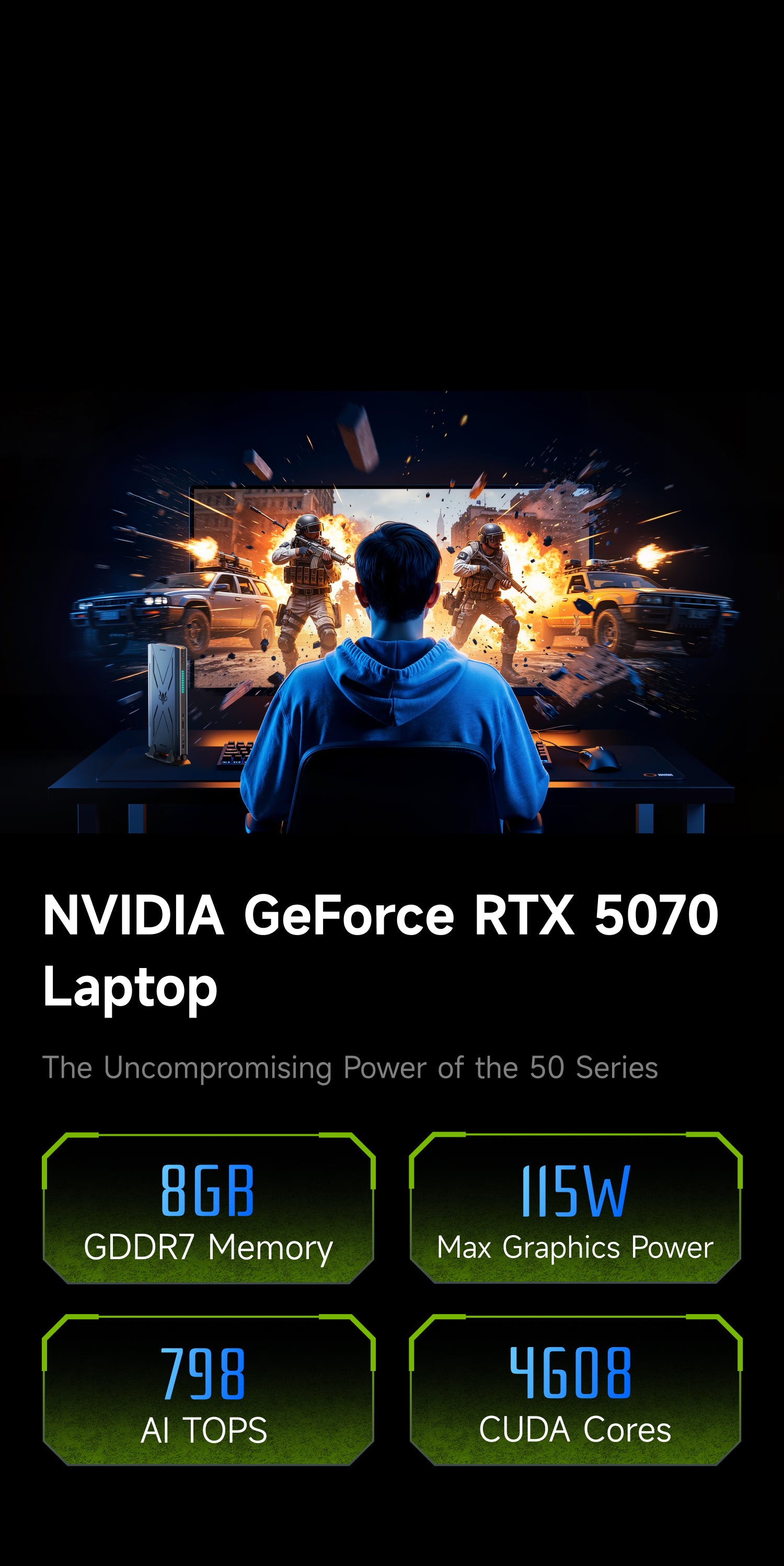 Minisforum AtomMan G7 Pro NVIDIA GeForce RTX 5070 Laptop