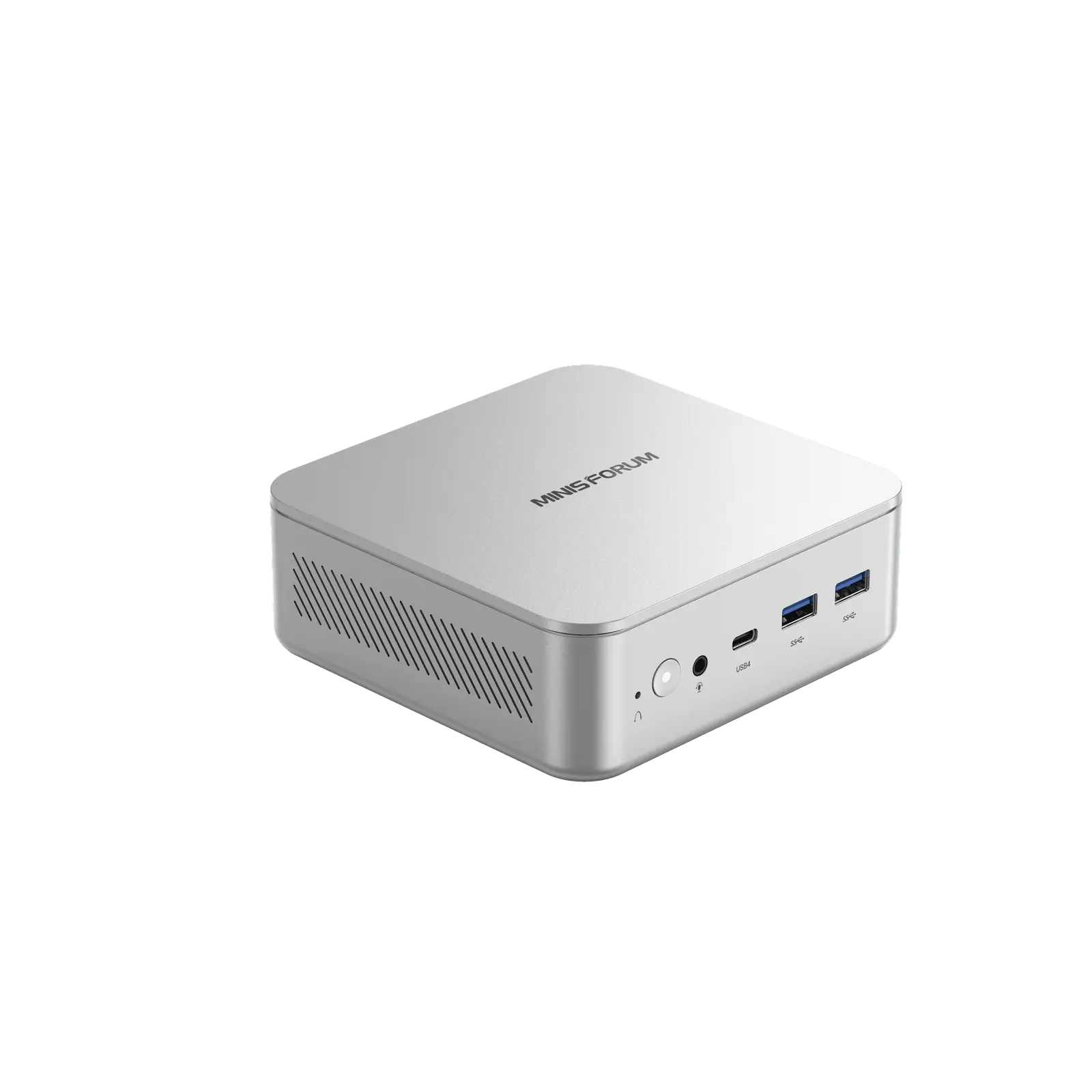Minisforum M2 AI MINIPC | Intel® Core™ Ultra 7 356H | Up to 90TOPS | Dual DDR5-5600 & M.2 2280 PCIE4.0 Slot*2 | WIFI7 & BT5.4 | Dual 2.5G | USB4 40Gbps