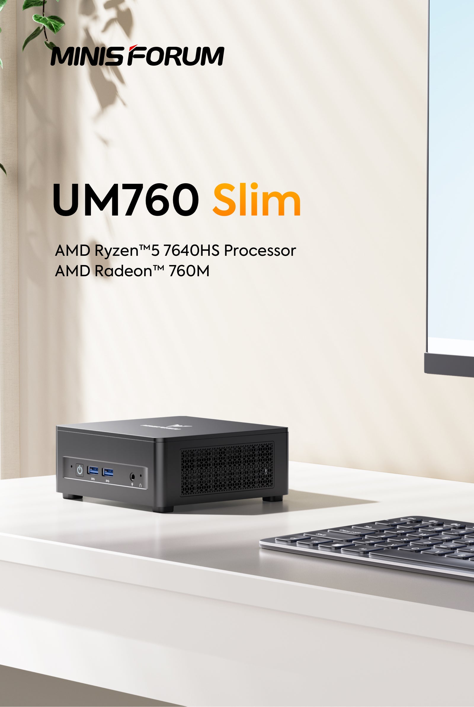Minisforum UM760 Slim / UM870 Slim Mini PC
