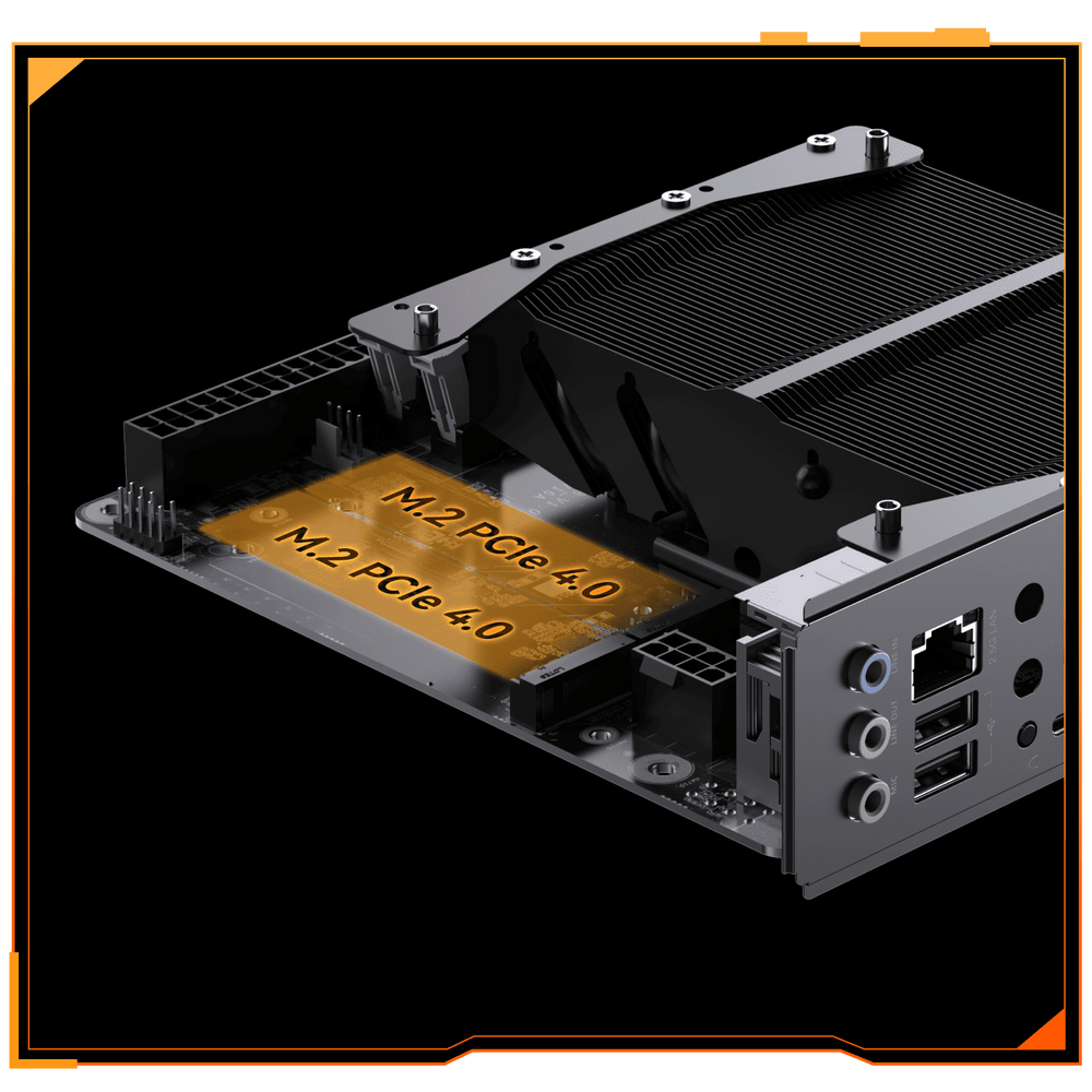 BD895I SE - Dual M.2 2280 PCIe 4.0 x4 SSD Slots