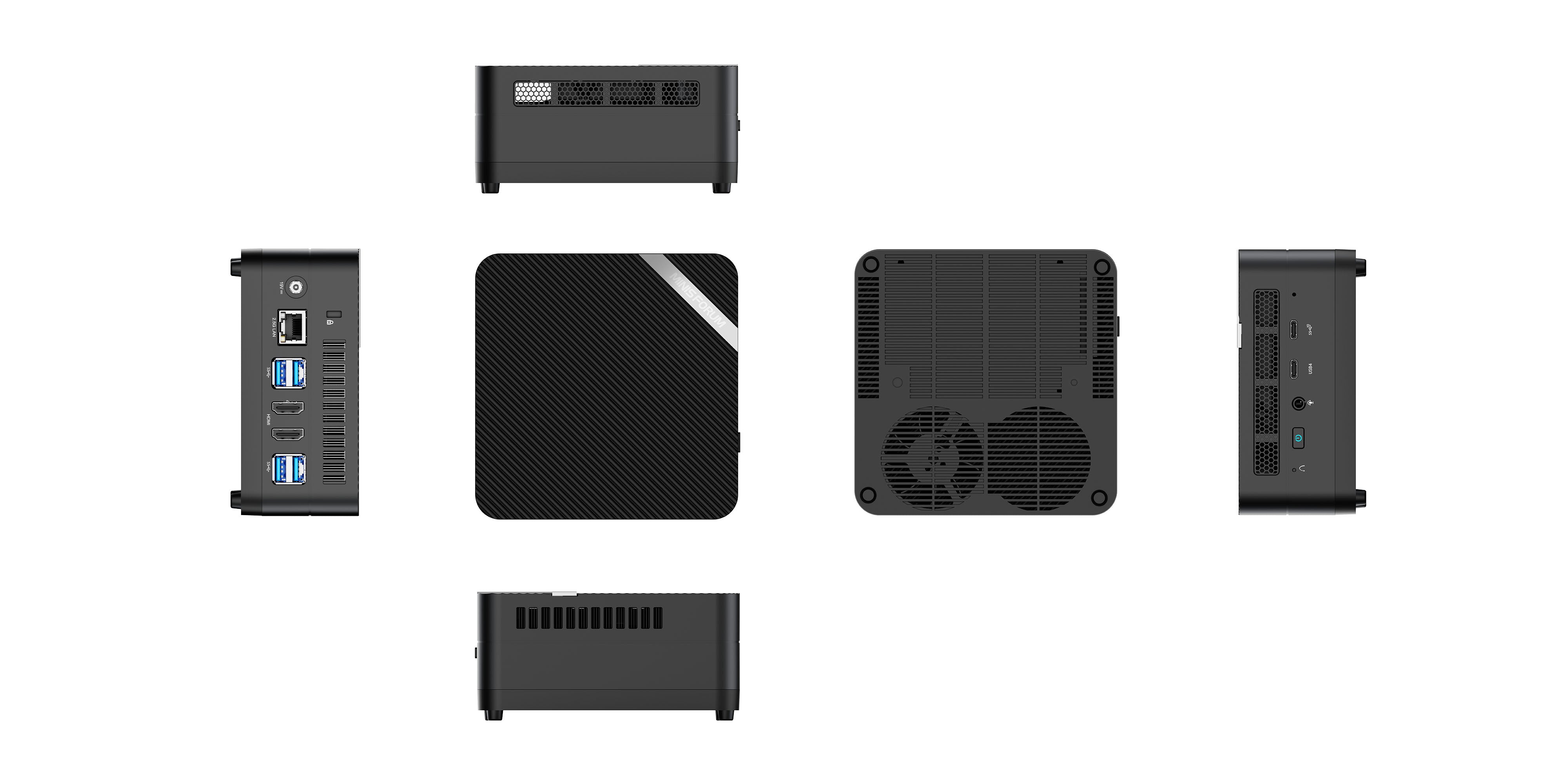 美品 MINISFORUM UM690S 6900HX 32GB 1TB MINIS FORUM UM690S Mini PC,AMD Ryzen 9 6900HX 8 Cores CPU up to