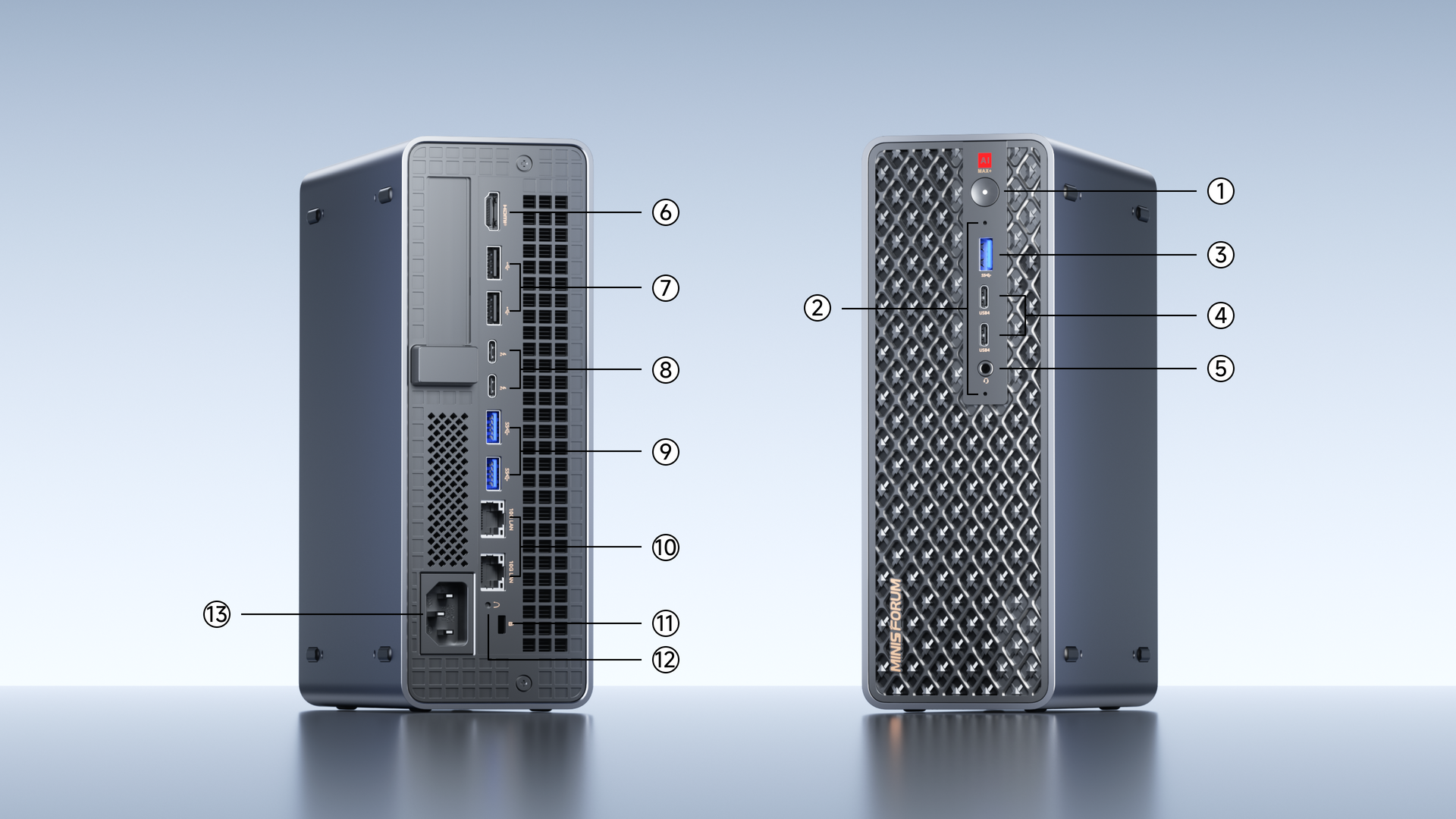 MS-S1 Ports-PC