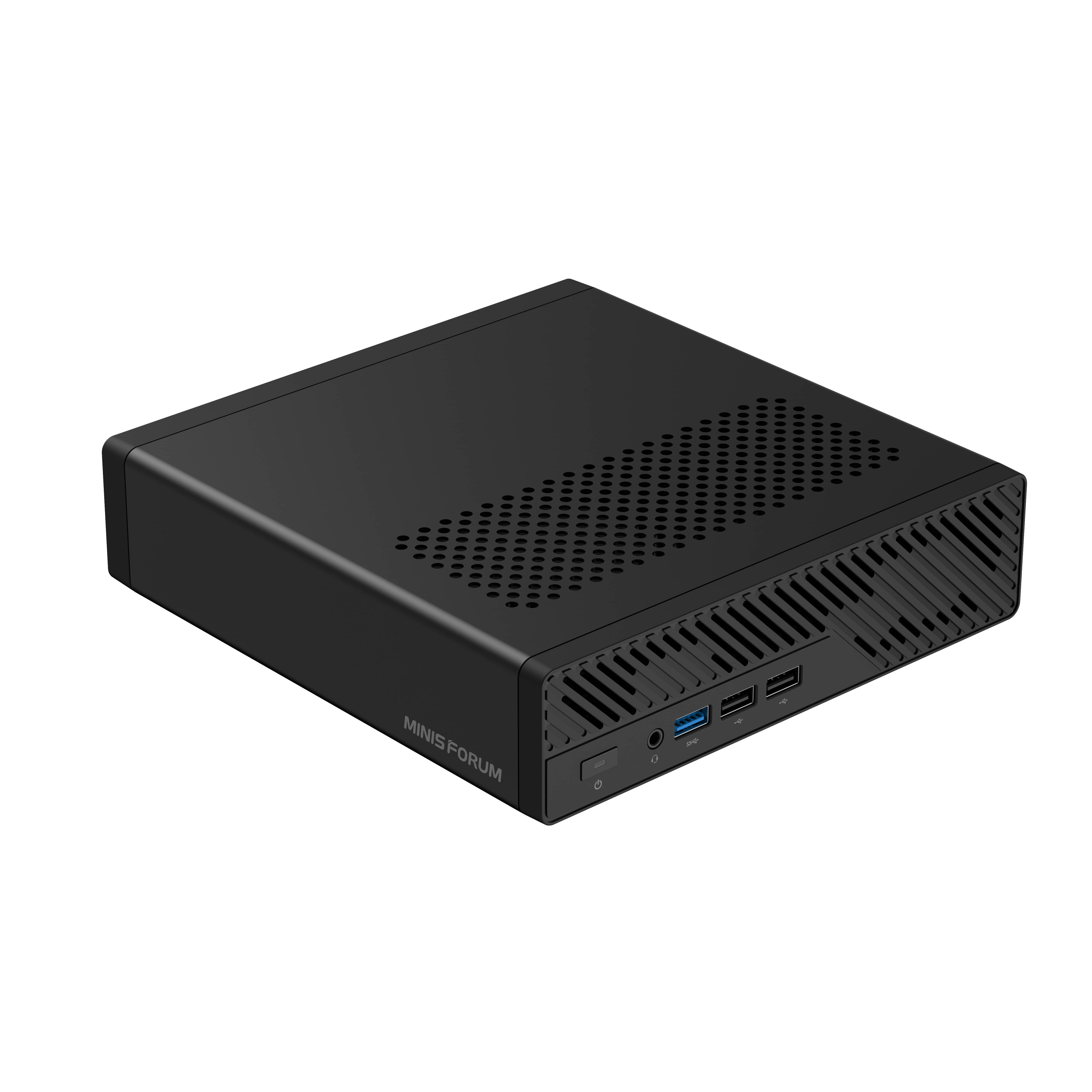 MS-03 Local AI Edge Workstation | Intel® Core™ Ultra 9 386H | Dual DDR5-7200 & 3× M.2 SSD | Support U.2 NVMe | PCIe x16 Physical Slot | Dual 10G SFP+ & 10G RJ45+2.5G RJ45 | WIFI7 & BT6