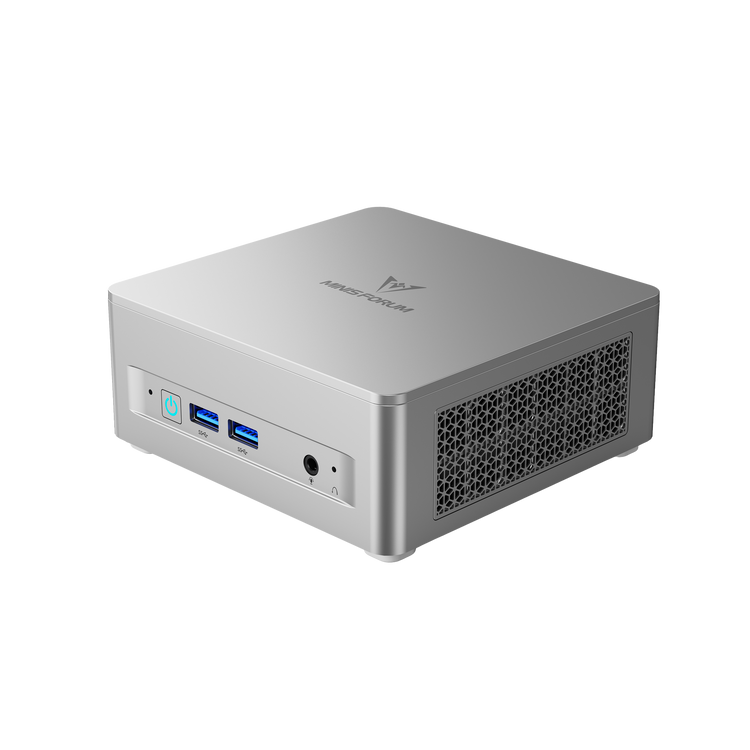 Minisforum UM750 Neo MiniPC | AMD Ryzen™ Z1,6C/12T · AMD Radeon™ Graphics | LPDDR5-6400 MT/s & Dual M.2 2280 PCle4.0 Slots | WIFI 6E&BT 5.2 | 2.5G RJ45 Port | Supports triple-screen display 