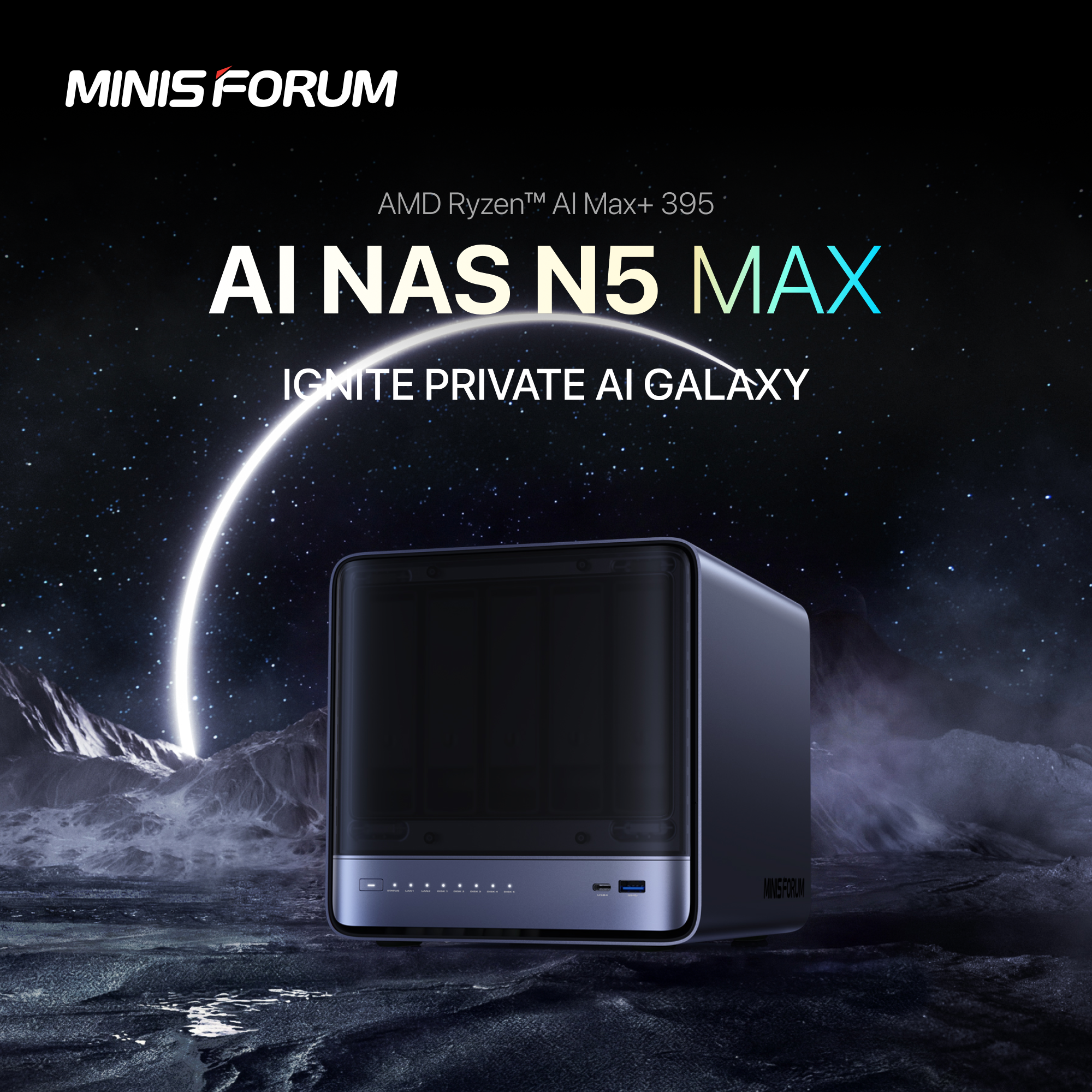 Minisforum N5 MAX AI NAS