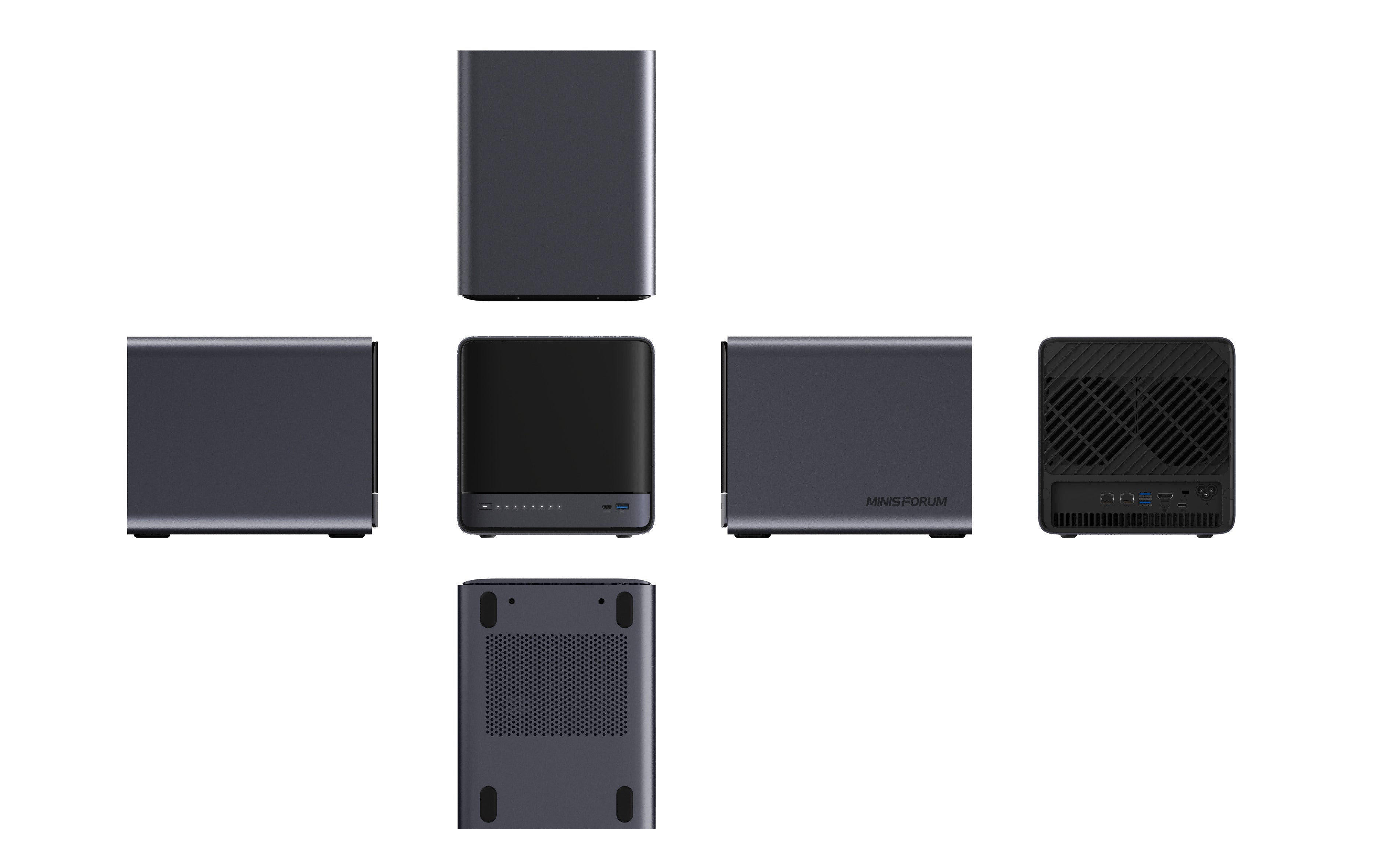 MINISFORUM N5 MAX AI NAS | AMD Ryzen™ AI Max+ 395 | AMD Radeon 8060S | NPU Up to 126 TOPS