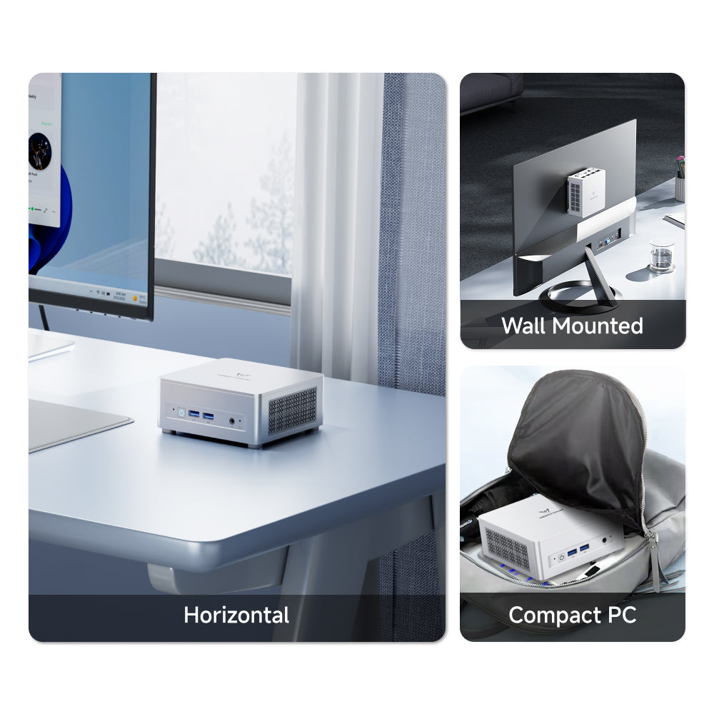 Minisforum UM870 Slim Minipc | AMD Ryzen™ 7 8745H | Placement