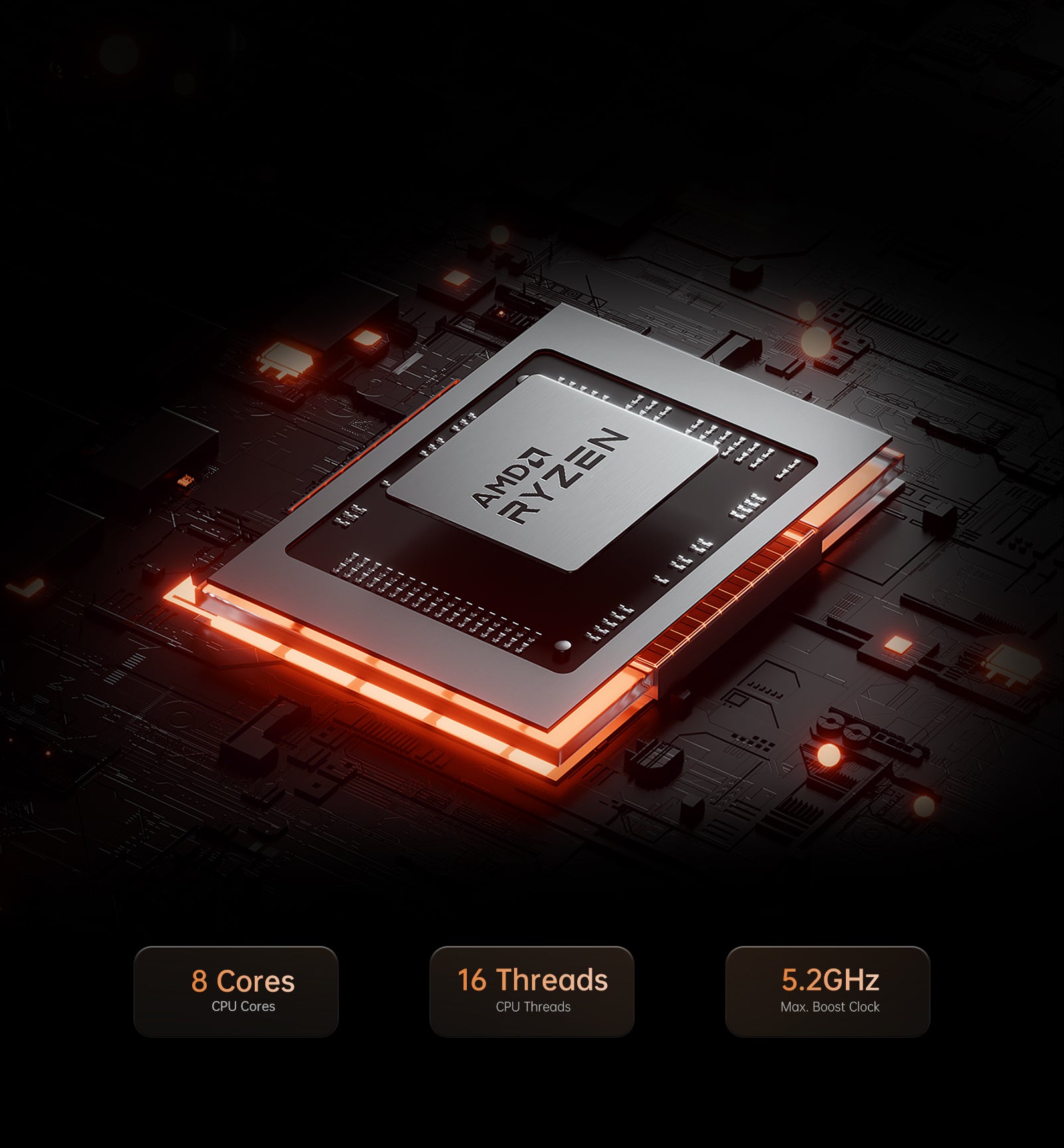 Minisforum UM890Pro Mini PC | AMD Ryzen™ 9 8945HS