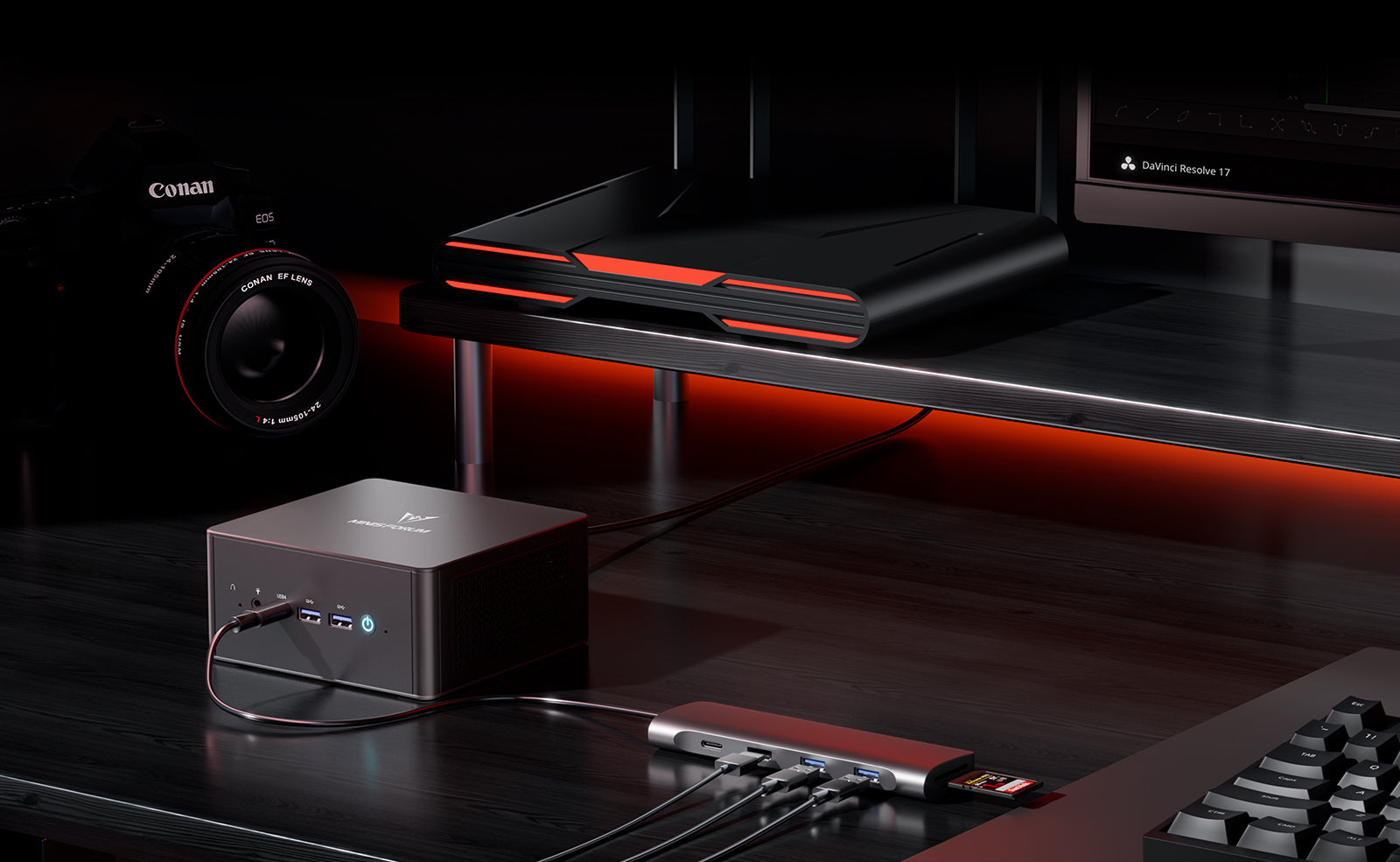 Minisforum UM890Pro Mini PC | AMD Ryzen™ 9 8945HS | OCuLink Compatible