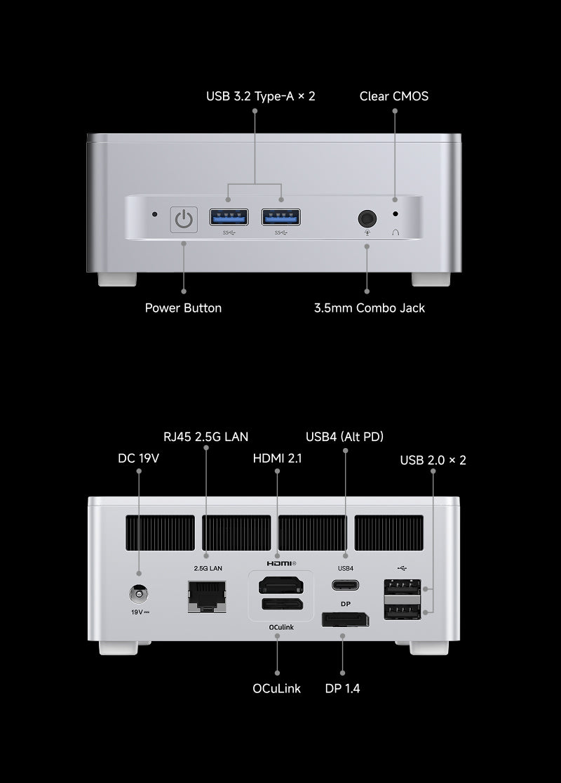 Minisforum X1 Lite Mini PC | AMD Ryzen™ 7 255 Processor