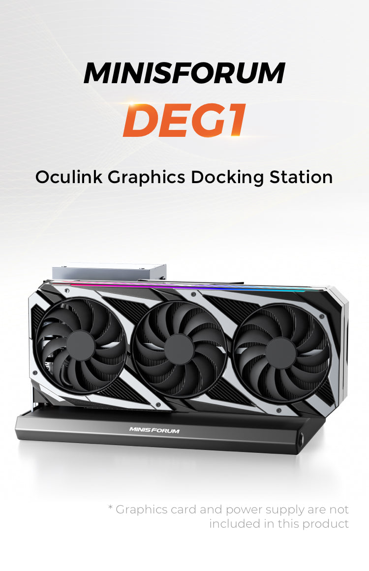 Minisforum DEG1 eGPU Docking station