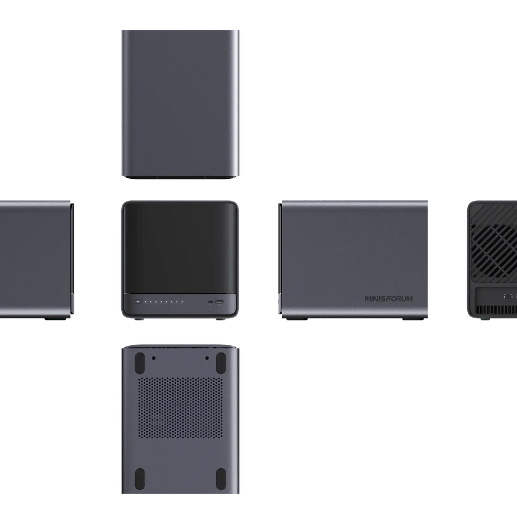 MINISFORUM N5 MAX AI NAS | AMD Ryzen™ AI Max+ 395 | AMD Radeon 8060S | NPU Up to 126 TOPS