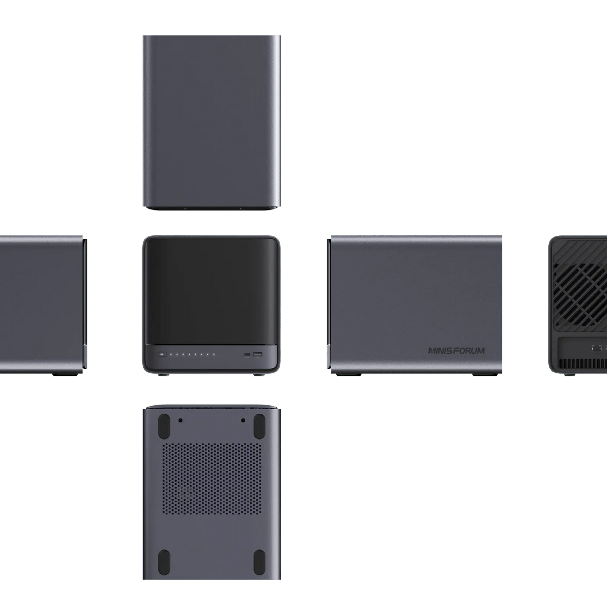 MINISFORUM N5 MAX AI NAS | AMD Ryzen™ AI Max+ 395 | AMD Radeon 8060S | NPU Up to 126 TOPS