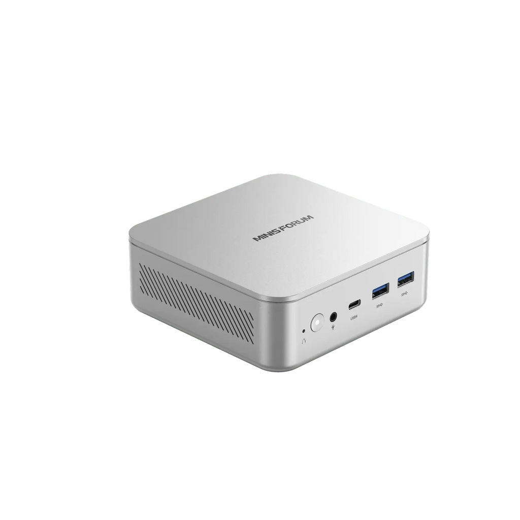 Minisforum M2 AI MINIPC | Intel® Core™ Ultra 7 356H | Up to 90TOPS | Dual DDR5-5600 & M.2 2280 PCIE4.0 Slot*2 | WIFI7 & BT5.4 | Dual 2.5G | USB4 40Gbps