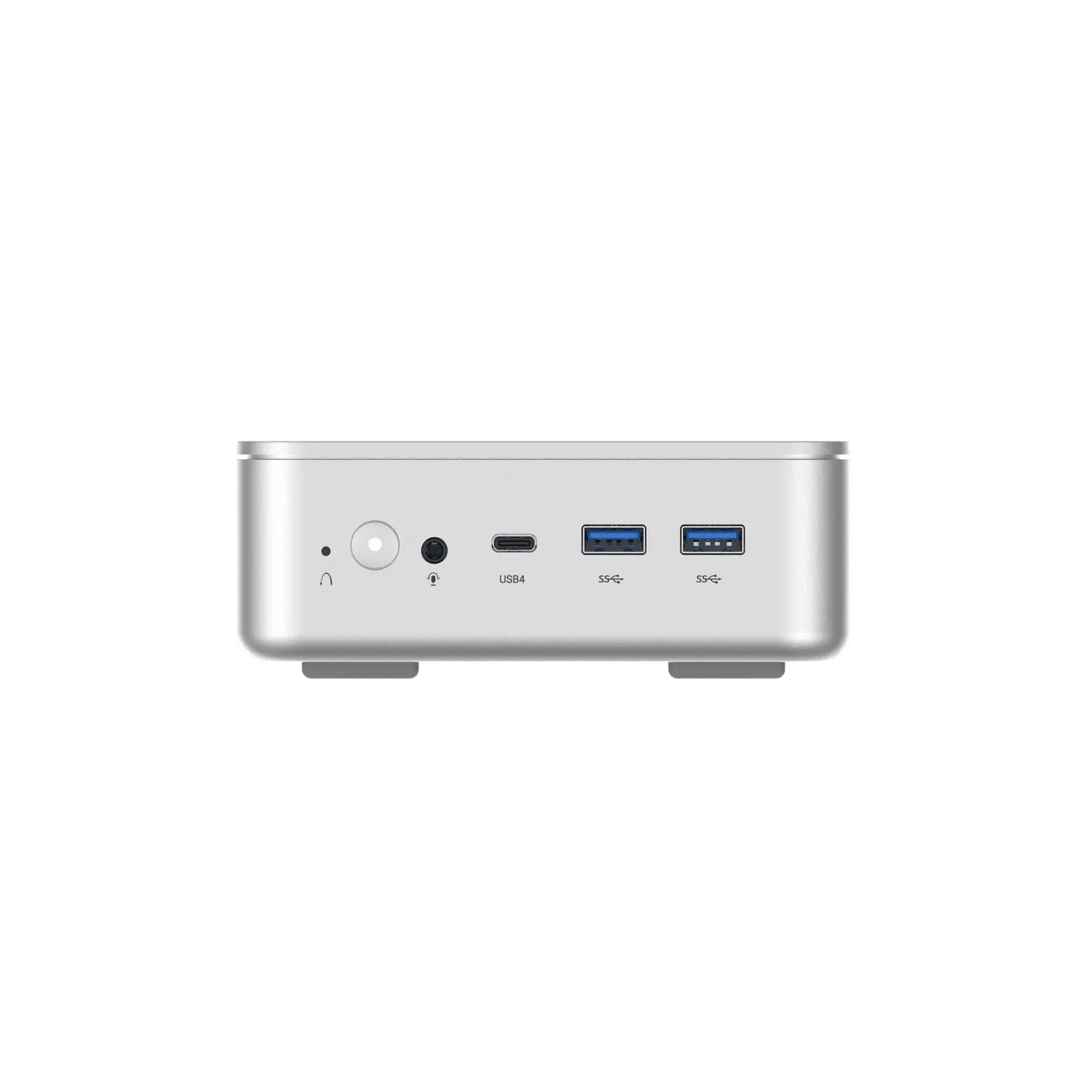 Minisforum M2 AI MINIPC | Intel® Core™ Ultra 7 356H | Up to 90TOPS | Dual DDR5-5600 & M.2 2280 PCIE4.0 Slot*2 | WIFI7 & BT5.4 | Dual 2.5G | USB4 40Gbps