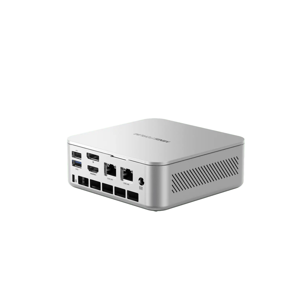 Minisforum M2 AI MINIPC | Intel® Core™ Ultra 7 356H | Up to 90TOPS | Dual DDR5-5600 & M.2 2280 PCIE4.0 Slot*2 | WIFI7 & BT5.4 | Dual 2.5G | USB4 40Gbps