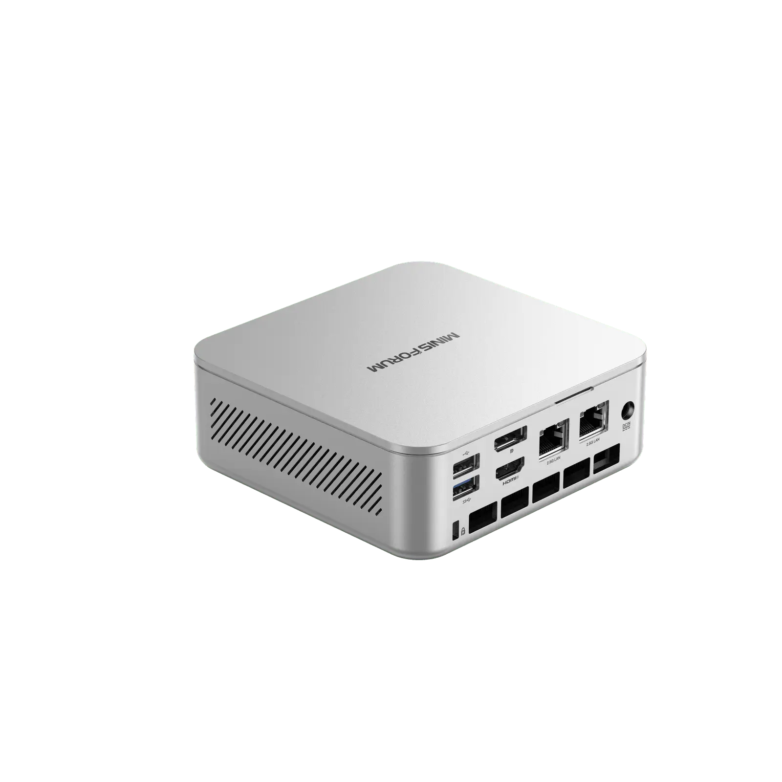 Minisforum M2 AI MINIPC | Intel® Core™ Ultra 7 356H | Up to 90TOPS | Dual DDR5-5600 & M.2 2280 PCIE4.0 Slot*2 | WIFI7 & BT5.4 | Dual 2.5G | USB4 40Gbps