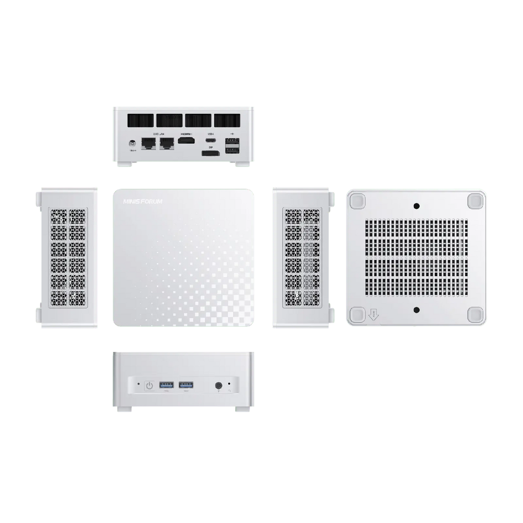 Minisforum M1 Plus Mini PC | Intel® Core™ i5-12600H | Dual DDR5-4800Mhz | Up to 96GB | USB4 40Gbps | PD In/Out