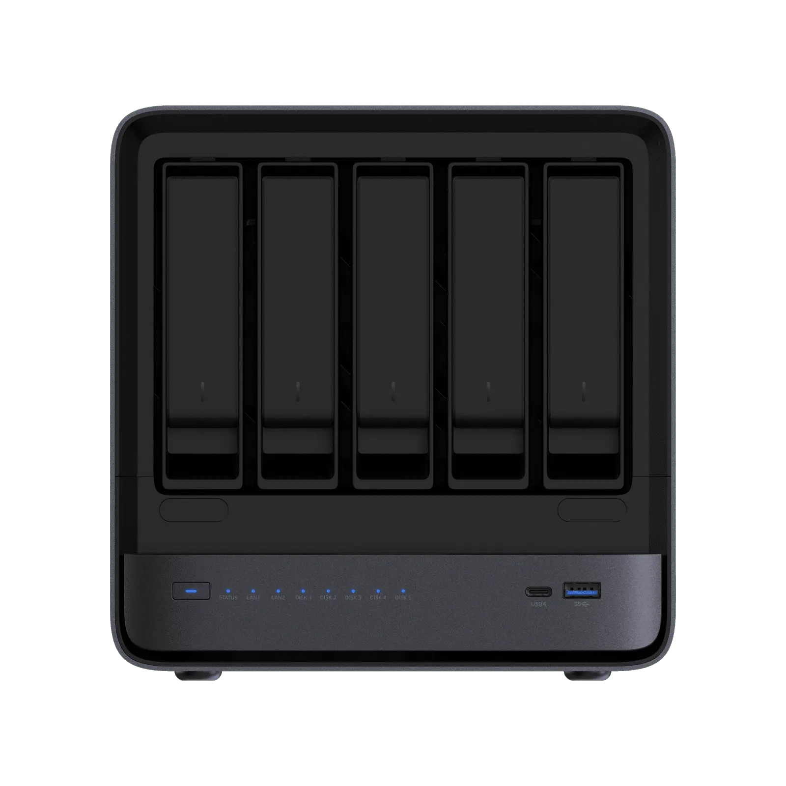 MINISFORUM N5 AIR AI NAS | AMD Ryzen™ 7 255 | Docker single key installation | OCuLink compatible | Weight only 4KG