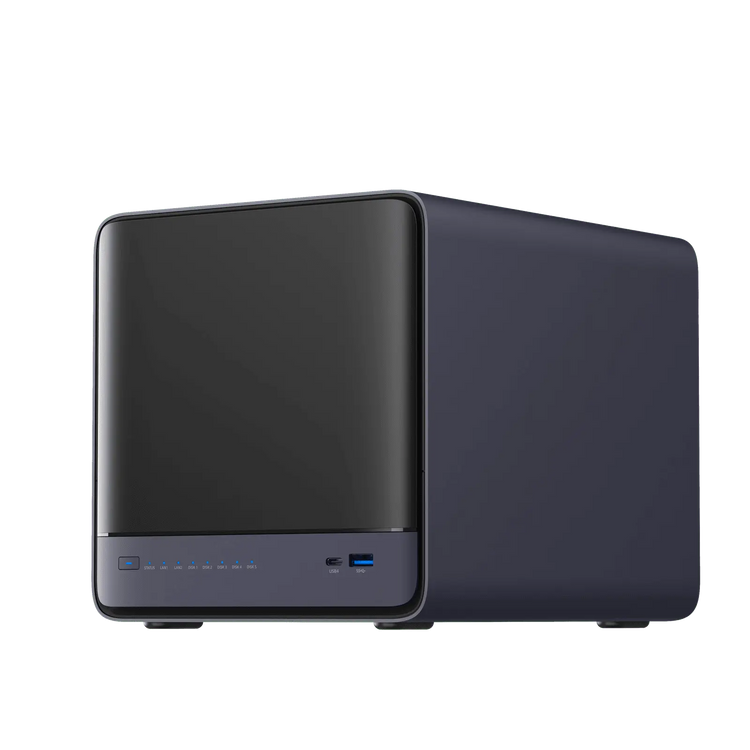 MINISFORUM N5 AIR AI NAS | AMD Ryzen™ 7 255 | Docker single key installation | OCuLink compatible | Weight only 4KG