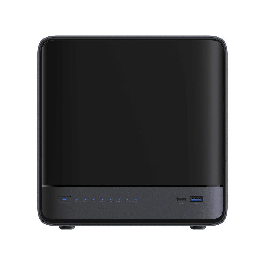 MINISFORUM N5 AIR AI NAS | AMD Ryzen™ 7 255 | Docker single key installation | OCuLink compatible | Weight only 4KG
