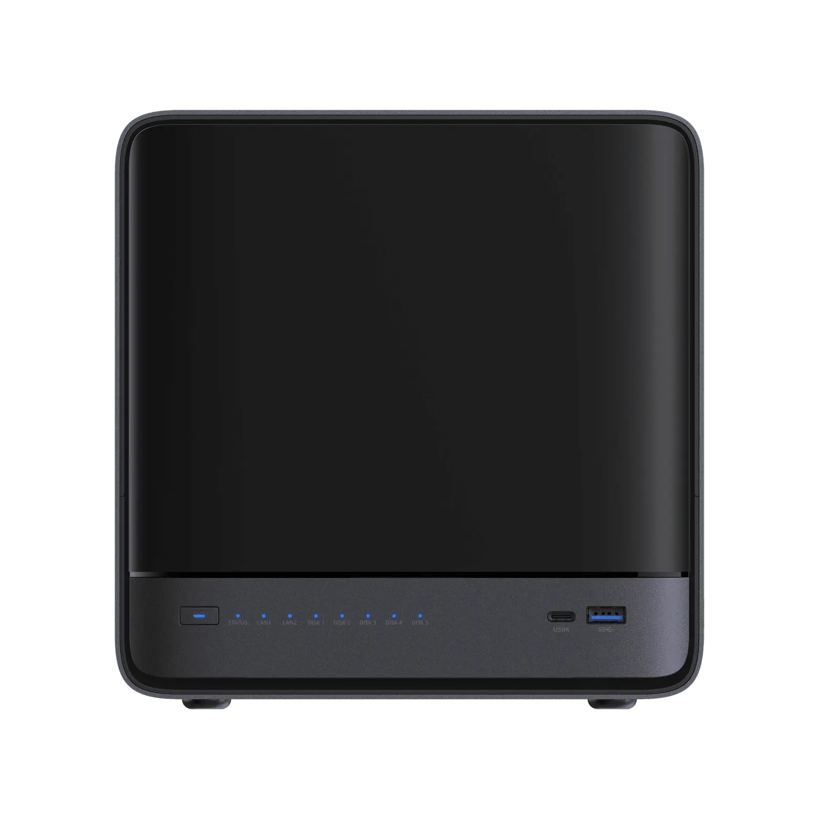 MINISFORUM N5 AIR AI NAS | AMD Ryzen™ 7 255 | Docker single key installation | OCuLink compatible | Weight only 4KG