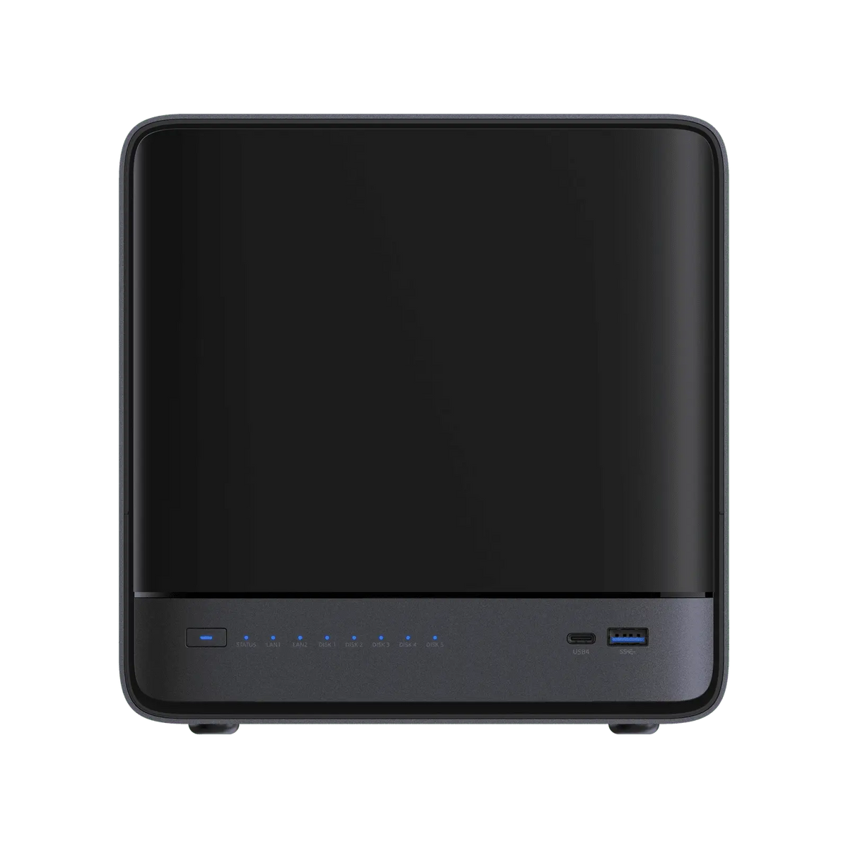 MINISFORUM N5 AIR AI NAS | AMD Ryzen™ 7 255 | Docker single key installation | OCuLink compatible | Weight only 4KG